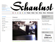 Tablet Screenshot of bremen-schaulust.de